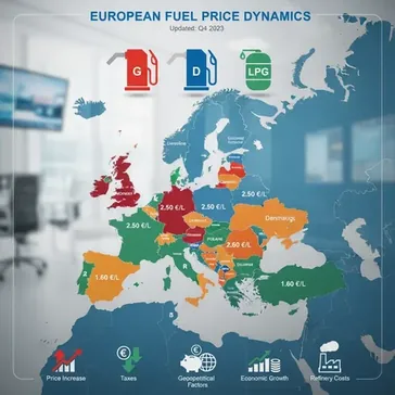 Ceny paliw w Europie: Kompleksowa analiza i aktualne zestawienie